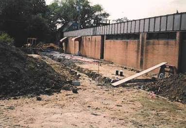 Library under construction