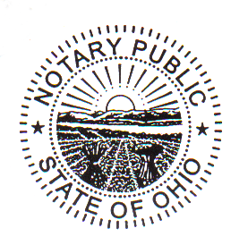 Ohio Notary Public Stamp